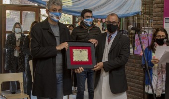 ALUMNOS DE LA EP N 2 REALIZARON LA PROMESA DE LEALTAD A LA BANDERA NACIONAL